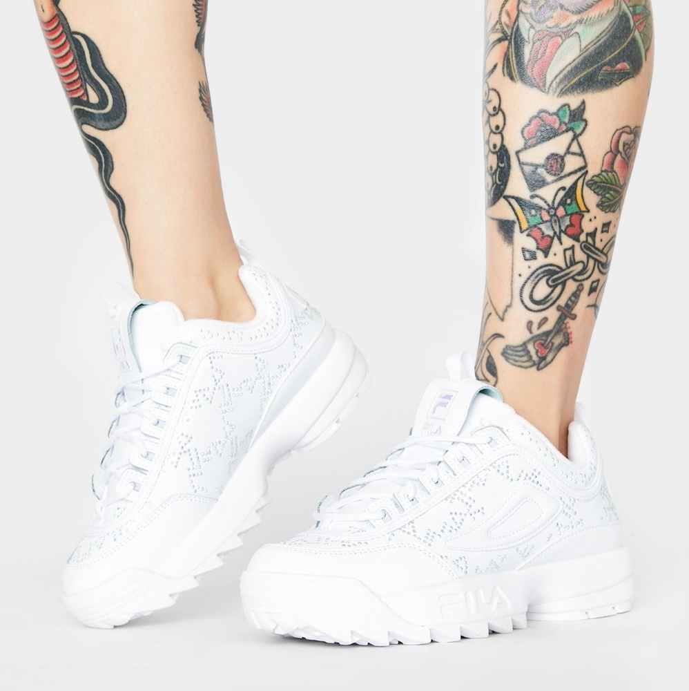 Dolls Kill Fila Disruptor Sneakers Size 7.5